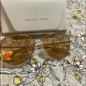 Michael Kors Aviator Sunglasses
